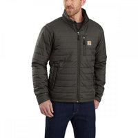 Carhartt Men's Gilliam JacketThis jacket keeps you warm without the bulk. Weighing in at 1.75 ounces, the durable CORDURA® fabric shell is lighter than most t-shirts. Insulated and quilted for eCoats & JacketsCarharttMcCaskieCarhartt Men'