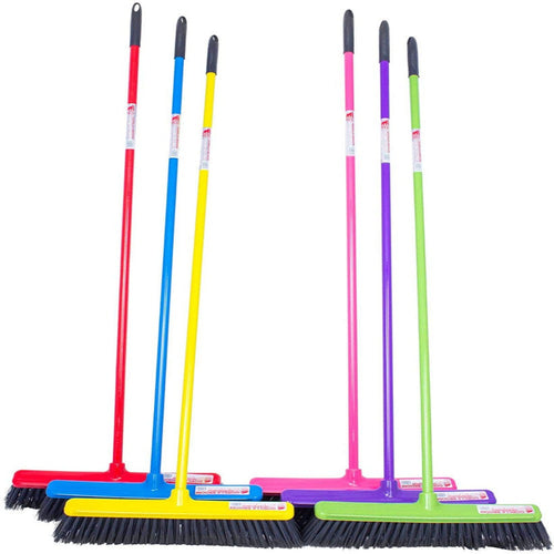 Red Gorilla 50cm Broom Assorted ColoursThe 50cm Complete Gorilla Broom® is designed to make your job easier. Built with unique features such as an integrated scraper blade, making removing ‘stuck bits’ evStable EquipmentRed GorillaMcCaskieRed Gorilla 50cm Broom Assorted Colours