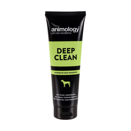 Animology Deep Clean ShampooDeep Clean is an advanced dog shampoo that penetrates the coat to target, loosen and remove stubborn dirt and malodour to leave the thickest of coats clean and freshPet Shampoo & ConditionerAnimologyMcCaskieAnimology Deep Clean Shampoo