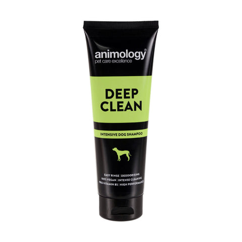 Animology Deep Clean ShampooDeep Clean is an advanced dog shampoo that penetrates the coat to target, loosen and remove stubborn dirt and malodour to leave the thickest of coats clean and freshPet Shampoo & ConditionerAnimologyMcCaskieAnimology Deep Clean Shampoo