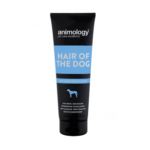 Animology Hair Of The Dog ShampooHair of the Dog is an anti-tangle dog shampoo enriched with vitamins and conditioners that helps to remove knots, tangles and matted hair from your dog�s coatMild, dPet Shampoo & ConditionerAnimologyMcCaskieAnimology Hair