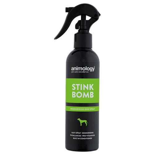 Animology Stink Bomb Refreshing SprayDirty Dawg Refreshing Spray is the best selling product in the Animology catalogue and is most useful as a deodorizer for your dog. Sold all across the world, the viPet Shampoo & ConditionerAnimologyMcCaskieAnimology Stink Bomb Refreshing Spray