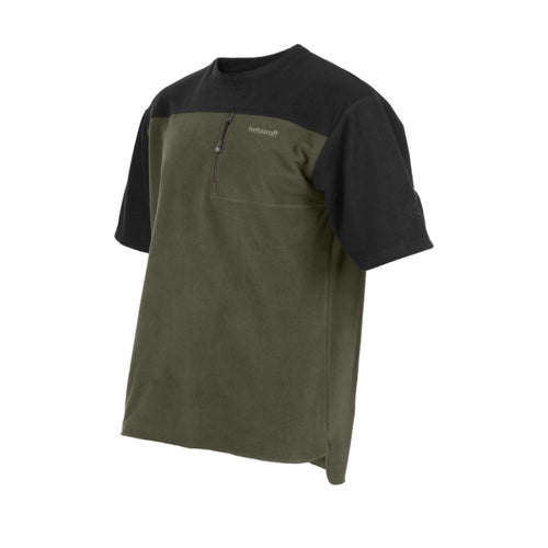 Betacraft Quest Fleece Tee Shirt OliveMade from 280gsm quality fleece.Designed for comfort and flexibility.Contrasting panels for extra protection Anti-pill fabric for a long-lasting velvety finish."Shirts & TopsBetacraftMcCaskieBetacraft Quest Fleece Tee Shirt Olive