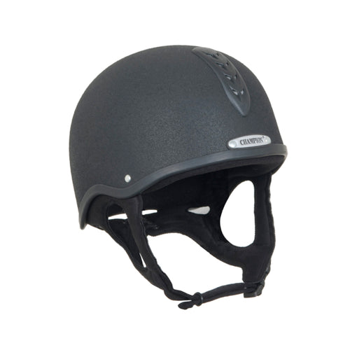 Champion Junior X-Air Helmet Plus - BlackBy popular demand we are pleased to launch the new Junior X-Air Plus, The UK made X-Air Plus is built on a lightweight moulded ABS shell, and incorporates a ventilatEquestrian HelmetsChampionMcCaskieChampion Junior