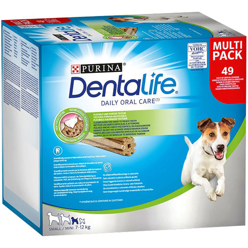 Purina Dentalife Dental Chew MultipackPurina® developed Purina® Dentalife®, a dental chew that is scientifically proven to help scrub even those hard-to-reach back teeth, that are the most vulnerable to Dog TreatsPurinaMcCaskiePurina Dentalife Dental Chew Multipack