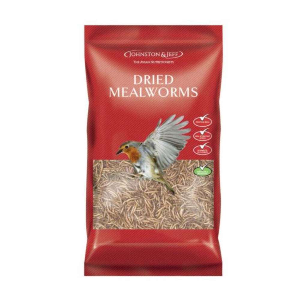 Dried MealwormsBird FoodJohnston & JeffThe natural diet of many birds