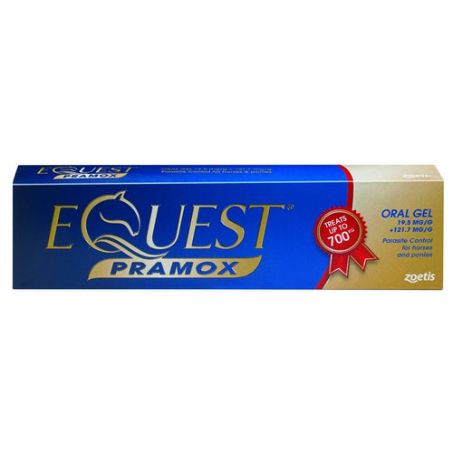 Equest Pramox Horse WormerEquest Pramox Oral Gel is for the treatment and control of adult and larval stages of important internal parasites including encysted and developing small redworms, Horse WormersZoetisMcCaskieEquest Pramox Horse Wormer