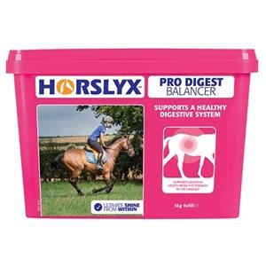 Horslyx Pro Digest 5kgHorslyx is available in Original, Mint, Garlic, Respiratory, Mobility and Pro Digest formulations The Horslyx high specification vitamin, mineral and trace element pHorse Vitamins & SupplementsHorslyxMcCaskieHorslyx Pro Digest 5kg