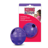 Kong Cat Treat BallPlace treats inside and watch your cat chase and swat the KONG Treat Ball! Challenging and entertaining, the Treat Ball helps keep cats busy, healthy and happy.KongMcCaskieKong Cat Treat Ball