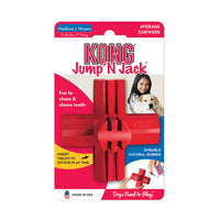 Kong Jump n JackThe KONG Jump'N Jack has a fun bounce and unique design that's great for chew sessions. The ridges reduce plaque while providing a gentle cleaning and conditioning oKongMcCaskieKong Jump