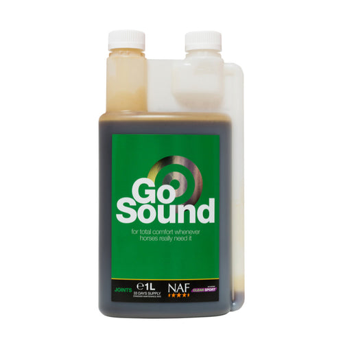 NAF Go SoundNAF GO SOUND
For total comfort when he really needs it, Go Sound is the natural way to maintain comfort in older horses or those needing additional support. FormulatHorse Vitamins & SupplementsNAFMcCaskieNAF