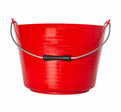 Red Gorilla Flexible Gorilla Bucket Assorted ColoursThe Flexible Gorilla Bucket is the perfect tool for all activities. Made from frost resistant high-density Polyethylene, the Flexible Gorilla Bucket can be used all Stable EquipmentRed GorillaMcCaskieRed Gorilla Flexible Gorilla Bucket Assorted Colours