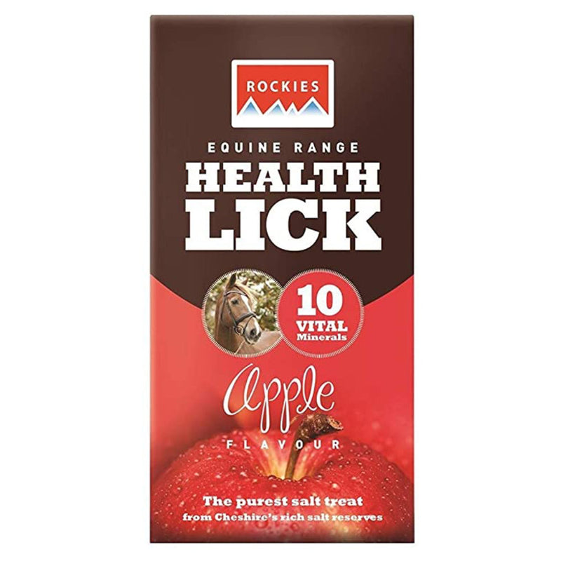 Rockies 2kg Apple Flavoured LicksVery attractive to all equines due to their combination of unique flavouring, high purity minerals and trace elements. The outcome of such a formula is that equines Horse Vitamins & SupplementsRockiesMcCaskieRockies 2kg Apple Flavoured Licks