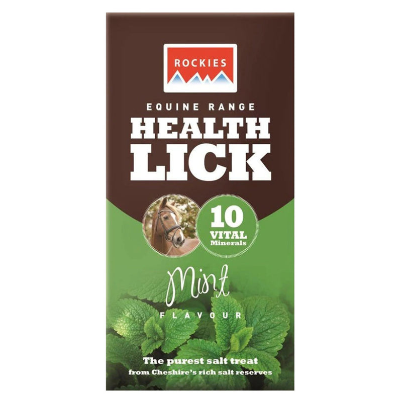 Rockies 2kg Mint Flavoured LicksVery attractive to all equines due to their combination of unique flavouring, high purity minerals and trace elements. The outcome of such a formula is that equines Horse Vitamins & SupplementsRockiesMcCaskieRockies 2kg Mint Flavoured Licks