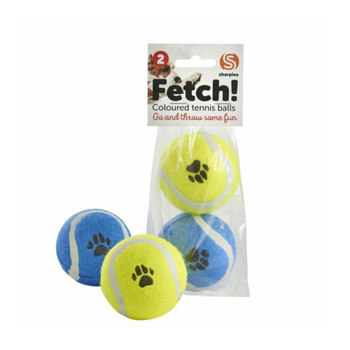 Ruff n Tumble Tennis BallsFetch Tennis Balls
Great value, colourful tennis ball two in a pack for throw and fetch games with your pet.Dog ToysSmall 'N' FurryMcCaskieTumble Tennis Balls