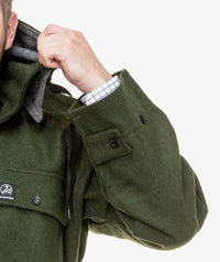 Swanndri Olive Mosgiel Full Zip BushshirtThe reputation of Swanndri is built on the foundation of solid, strong, tough performance wear. Natural fabric is woven to exact specification and then treated to prCoats & JacketsSwanndriMcCaskieSwanndri Olive Mosgiel Full Zip Bushshirt
