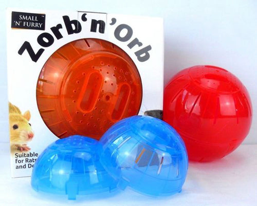 Zorb N Orb BallZorb N Orb balls for small animals are easy to assemble and clean. These colourful runaround balls will provide your small animal with hours of fun and exercise, givSmall Animal Habitat AccessoriesSmall 'N' FurryMcCaskieOrb Ball