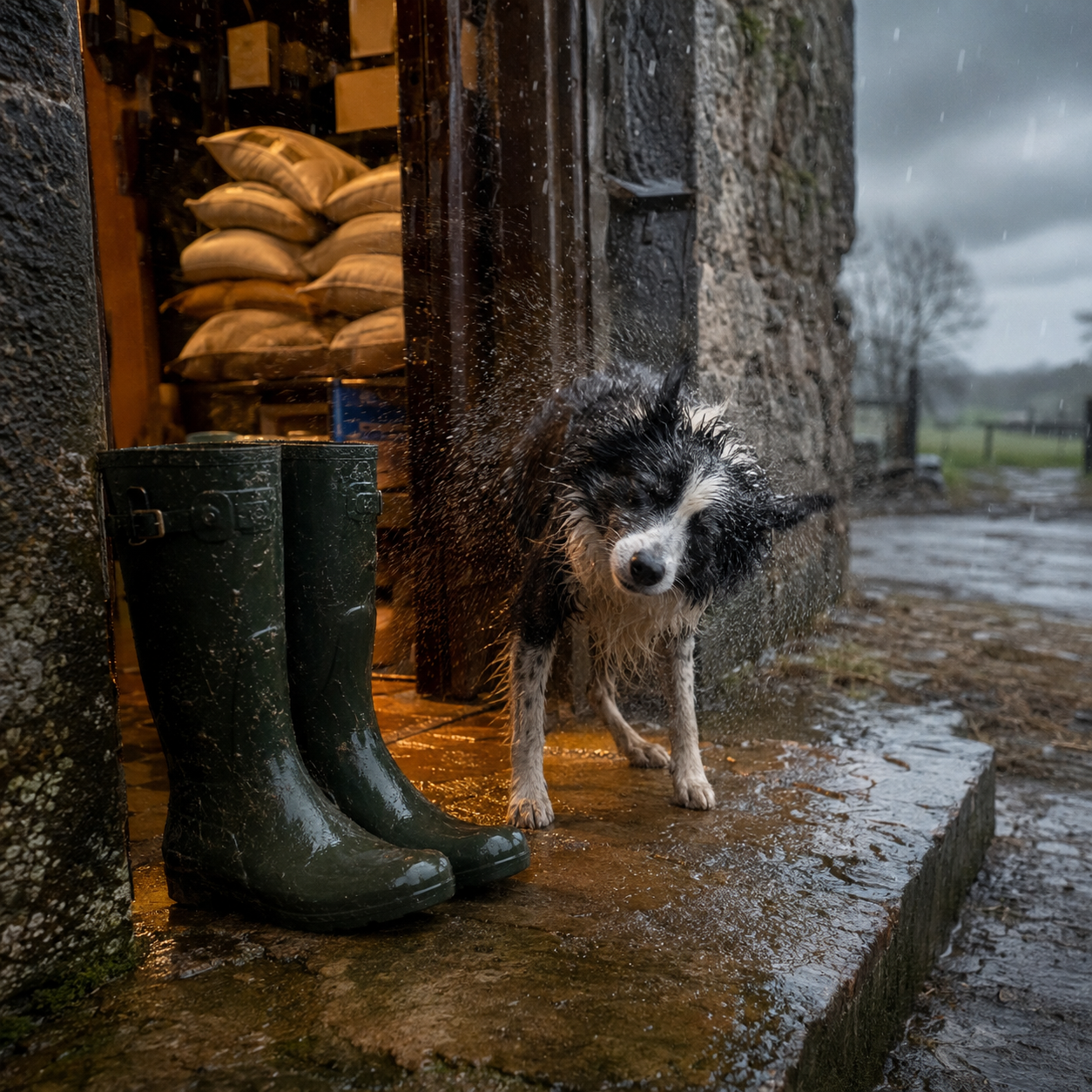 Wellington Boots for a Wet Scottish August