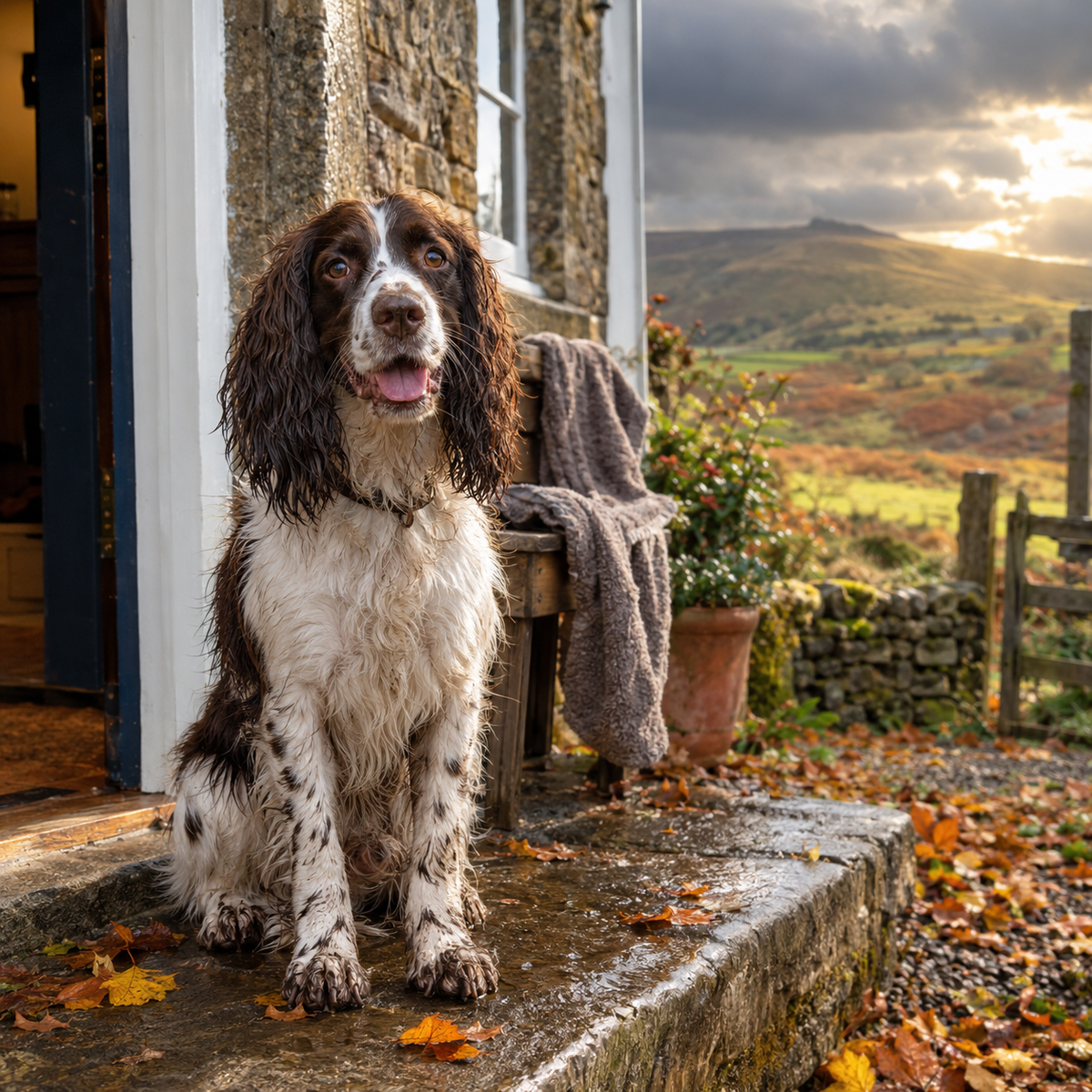 Autumn Dog Care in Scotland: Wet & Wild