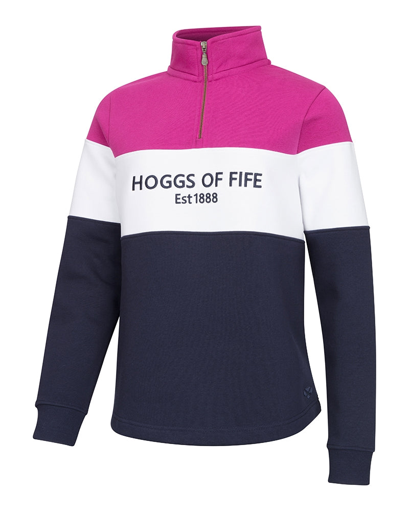 Hoggs of Fife - Ladies - Dumfries 1888 1/4 Zip Sweater