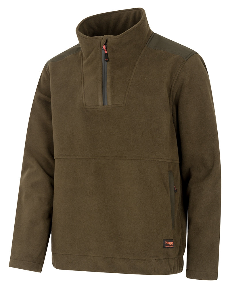 Green King II 1/4 Zip Bonded Fleece