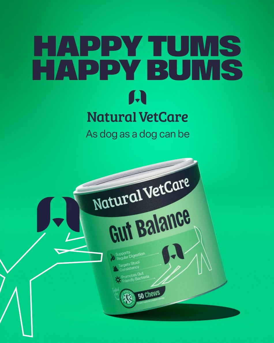 Natural Vetcare Gut Balance 50 Chews 225g