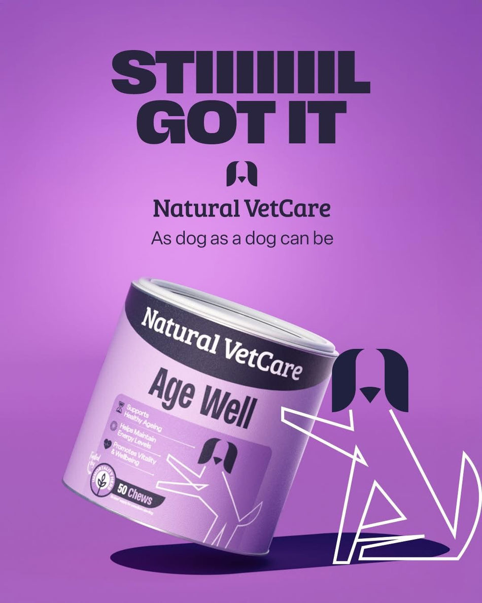 Natural Vetcare Age Well 50 Chews 225g