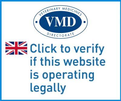 VMD Registered Online Retailer logo – click to verify this website is operating legally