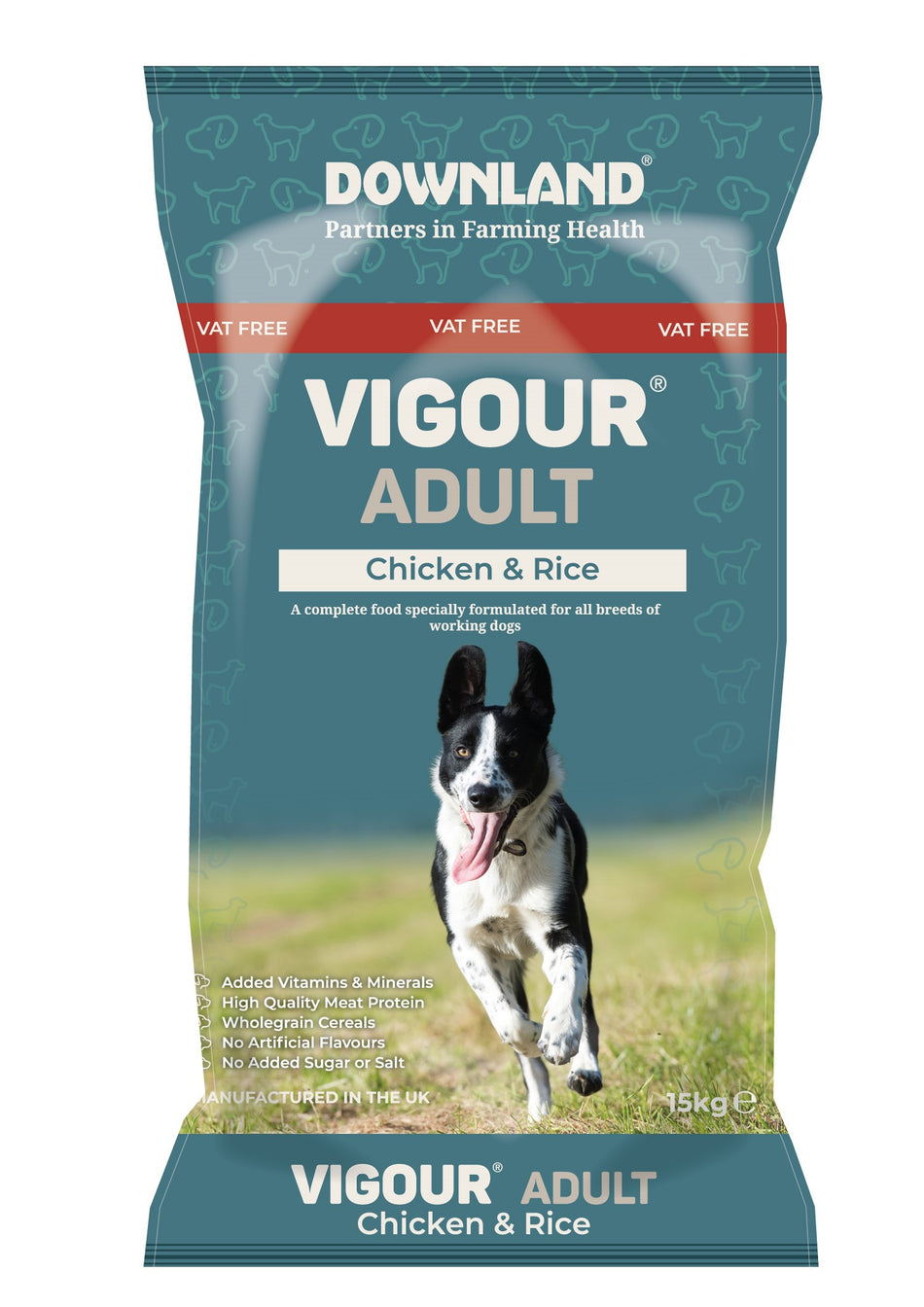 Downland Vigour 22% Chicken & Rice