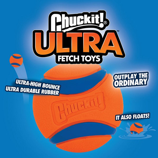 Chuckit! Medium Ultra Tug Duo 6.5cm