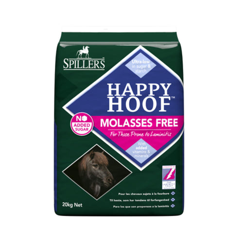 Spillers Happy Hoof Molasses Free 20kgFor Those Prone to Laminitis.
A low calorie fibre blend suitable for those prone to laminitis. Format: Fibre Pack weight: 20kg
Products benefits High fibre, molassesHorse FeedSpillersMcCaskieSpillers Happy Hoof Molasses Free 20kg