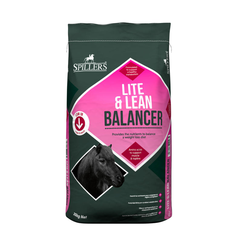 Spillers Lite & Lean Balancer 20kgProvides the nutrients to balance a weight loss diet.
Format: Pellet Pack weight: 20kg
Products benefits Multi-vitamin and mineral balancer specifically formulated tHorse FeedSpillersMcCaskieSpillers Lite & Lean Balancer 20kg