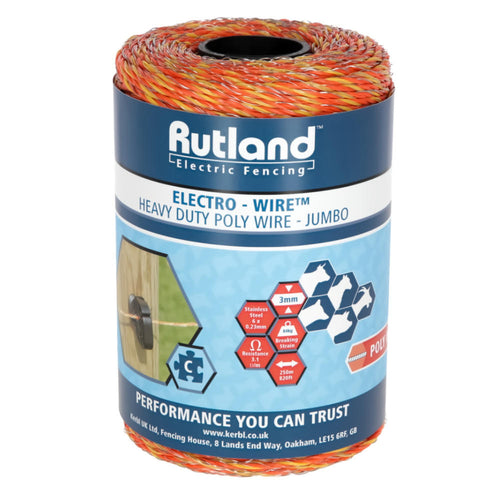 Rutland Jumbo Orange Electro Wire