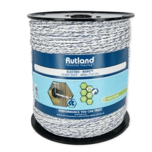 Rutland 6mm White Electro Rope