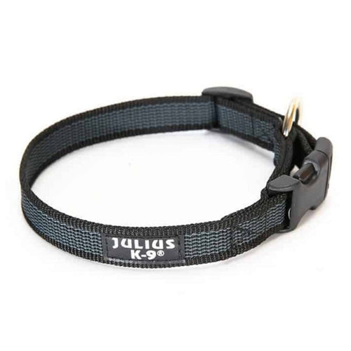 Julius K9 Collar without Handle Black/Grey