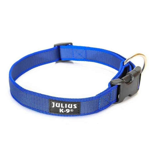 Julius K9 Collar without Handle Blue/Grey