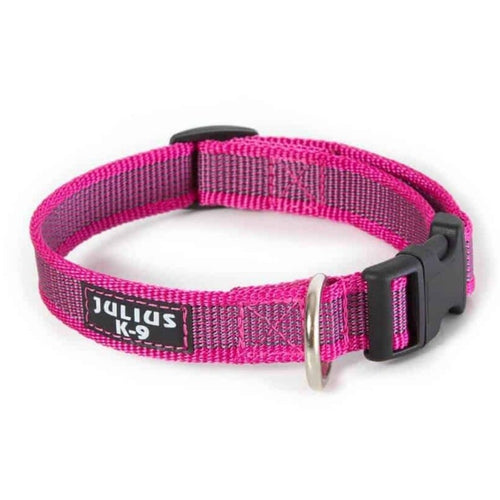 Julius K9 Collar without Handle Pink/Grey
