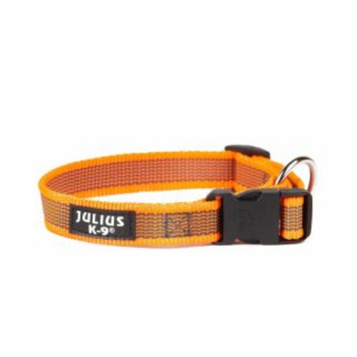 Julius K9 Collar without Handle Orange/Grey