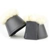 Hy Equestrian Faux Lambskin Over Reach Boots