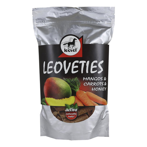 Leovet Honey Mango & Carrot Treats 1kgLeoveties honey-sweet corn is carefully mixed at low temperature with beneficial ingredients such as honey which strengthens the horses natural defence mechanism andHorse TreatsLeovetMcCaskieLeovet Honey Mango & Carrot Treats 1kg