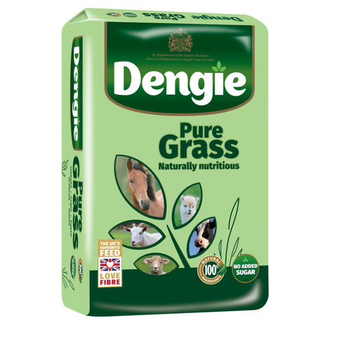 Dengie Pure Grass 15kgA naturally nutritious 100% chopped grass feed with absolutely nothing else added. A truly versatile, high fibre feed suitable for horses, ponies and other animals.
Horse FeedDengieMcCaskieDengie Pure Grass 15kg