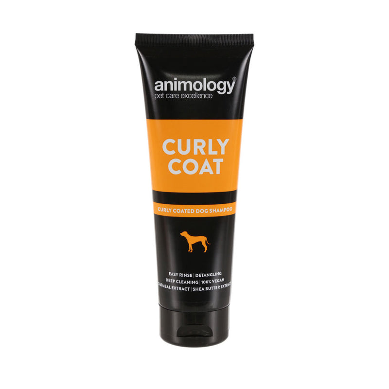 Animology Curly Coat ShampooCurly Coat is a shampoo specifically designed for curly coated dogs. Enriched with conditioners, oatmeal &amp; shea butter it helps to remove knots from your dog's cPet Shampoo & ConditionerAnimologyMcCaskieAnimology Curly Coat Shampoo