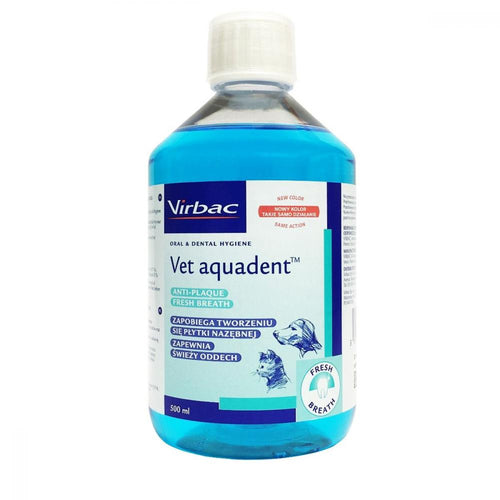 Virbac Vet Aquadent 500mlAquadent is an easy to use drinking water additive which helps to fight dental plaque and tartar formation which has been specially formulated by vets for the daily Pet Oral Care SuppliesVirbacMcCaskieVirbac Vet Aquadent 500ml