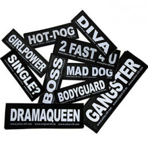 Julius K9 Harness Label Large (pair)