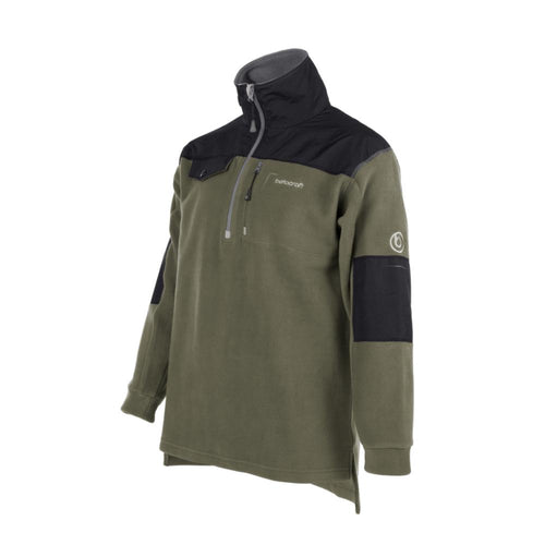 Betacraft Quest Fleece 1/2 Zip - Olive