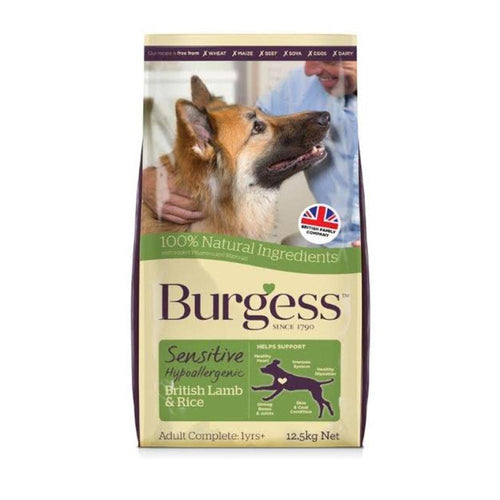 Burgess Sensitive Lamb & Rice