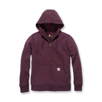 Carhartt Clarksburg Zip SweatshirtThis women′s hoodie has the soft feel of a favorite sweatshirt with warmth and durability that rivals a jacket. Made of heavyweight fleece, with a relaxed fit that aShirts & TopsCarharttMcCaskieCarhartt Clarksburg Zip Sweatshirt