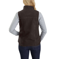 Carhartt Relaxed Fit Washed Duck Sherpa Lined Mock Neck VestThis women′s fleece-lined canvas vest helps take the bite out of cold weather. Legendary Carhartt durability holds up to work, farm, and ranch wear, while a soft sheCoats & JacketsCarharttMcCaskieCarhartt Relaxed Fit Washed Duck Sherpa Lined Mock Neck Vest