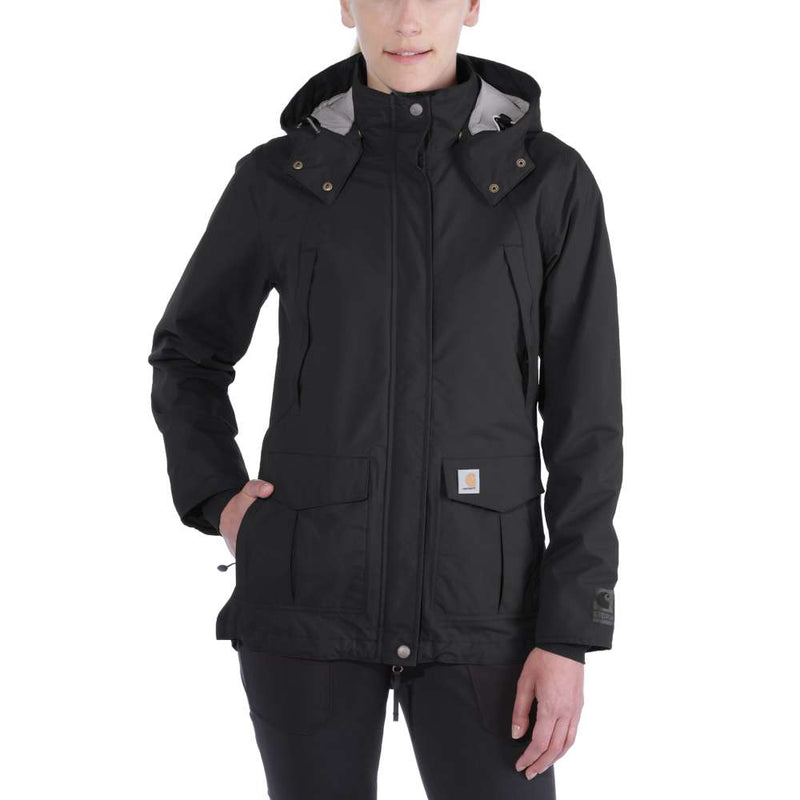 Carhartt Shoreline JacketThere is a reason why the Shoreline Jacket is the most popular waterproof jacket we make. This women's jacket not only keeps you dry in heavy rain, it's also breathaCoats & JacketsCarharttMcCaskieCarhartt Shoreline Jacket