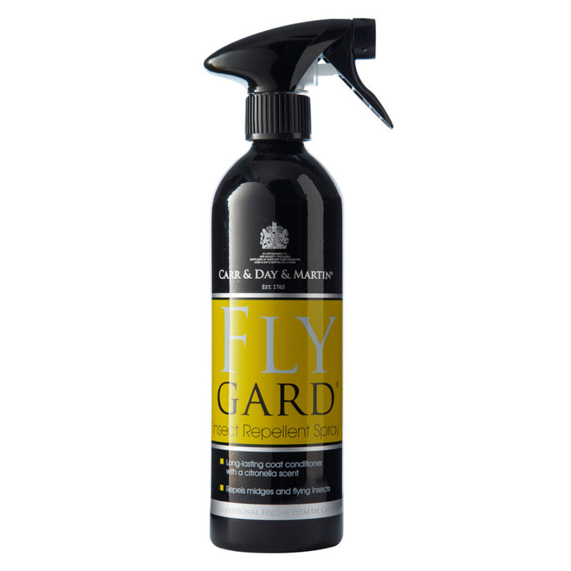 Carr & Day & Martin Flygard 500mlCarr &amp; Day &amp; Martin Insect Repellent Spray. A natural water-based formula containing citriodiol for safe, long lasting protection. Big value pack which is idFly controlCarr & Day & MartinMcCaskieCarr & Day & Martin Flygard 500ml